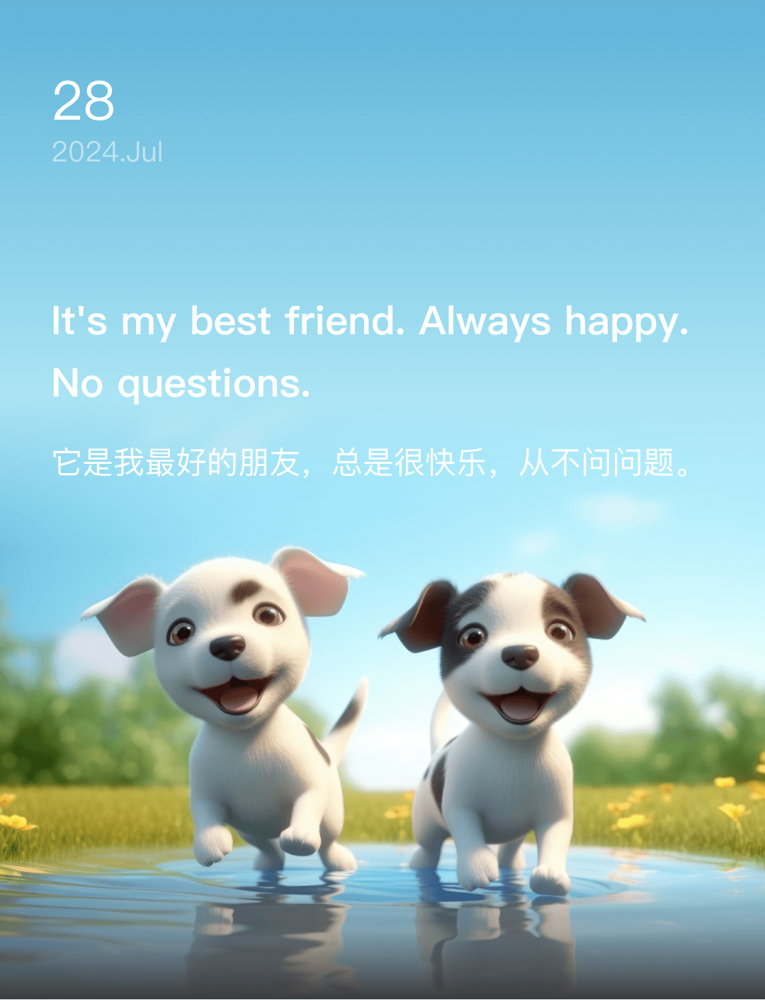 词霸每日一句