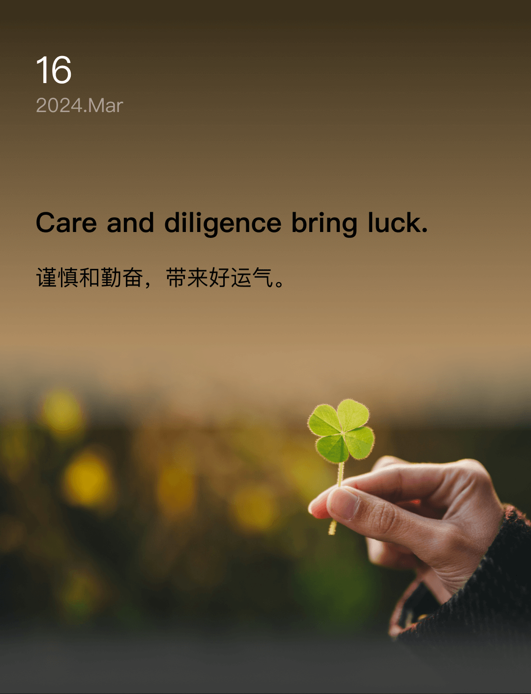 词霸每日一句