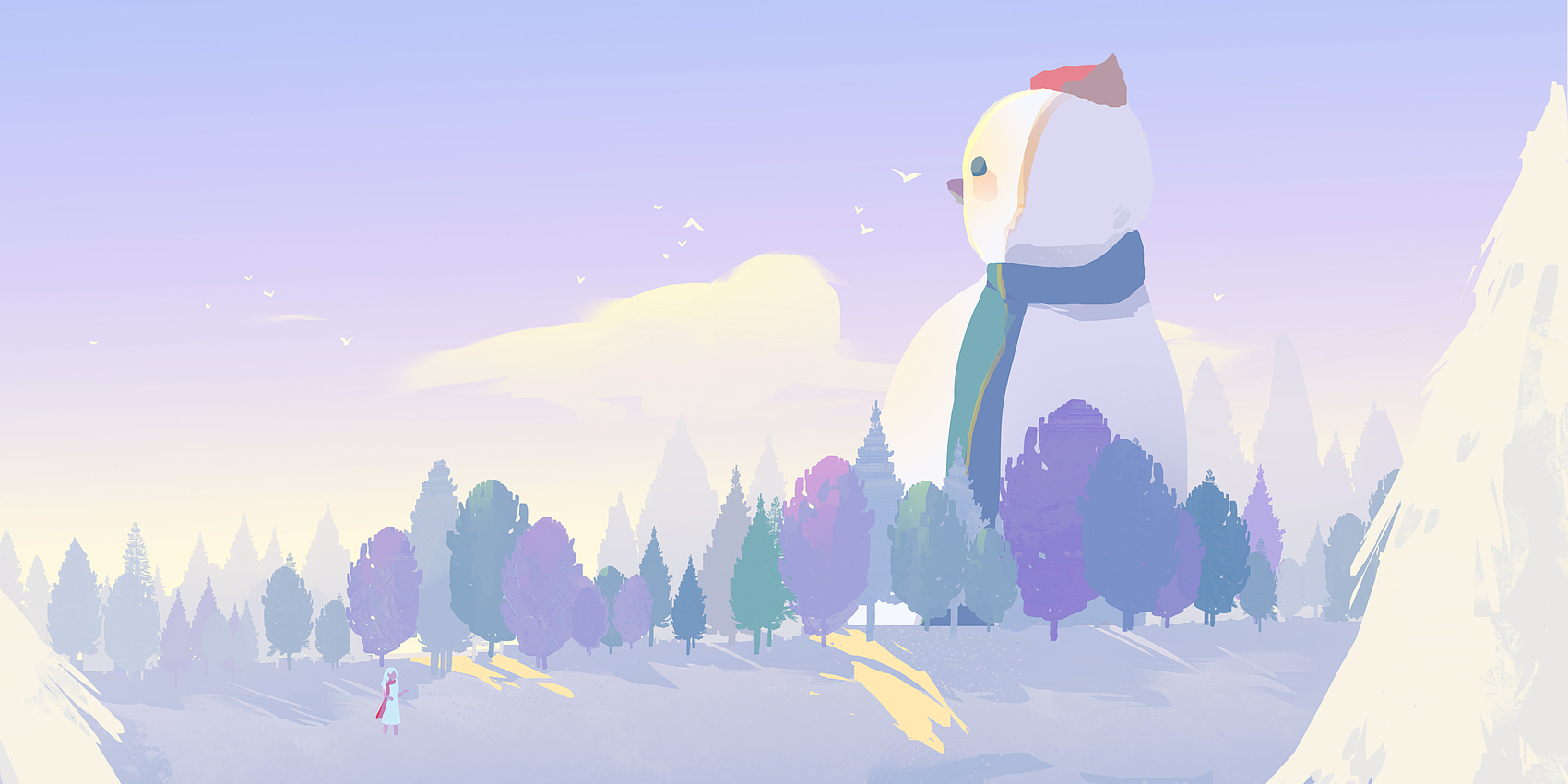 「2026-01-03」Snow falls silently, warmth speaks softly. May the world treat you with tenderness.美图壁纸