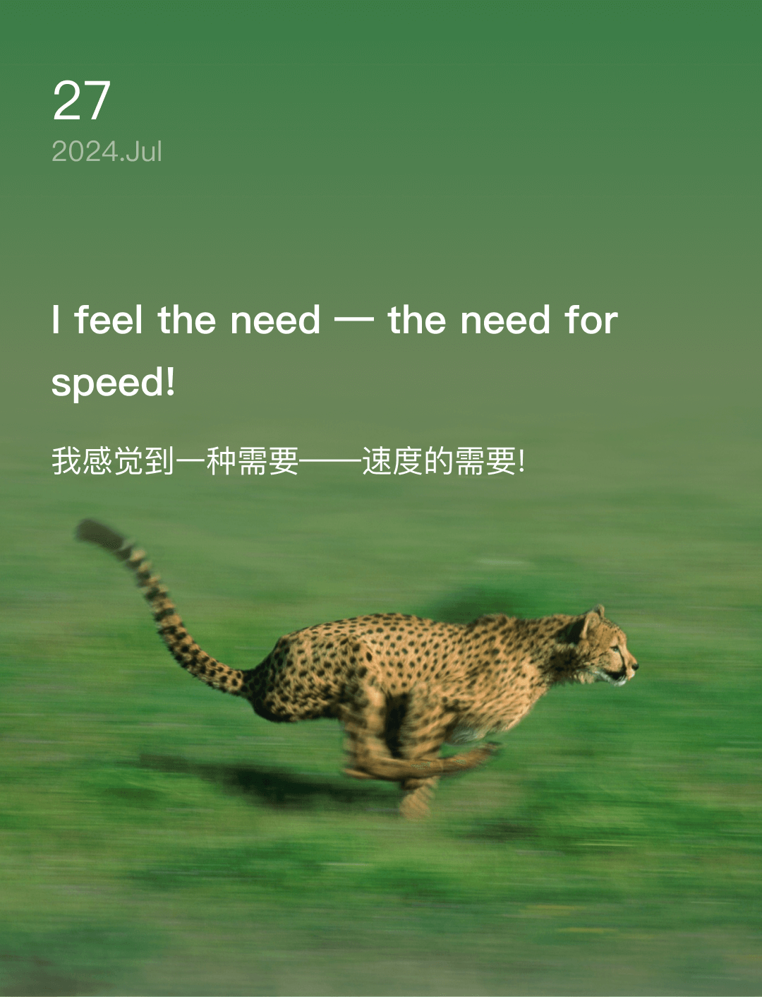 词霸每日一句