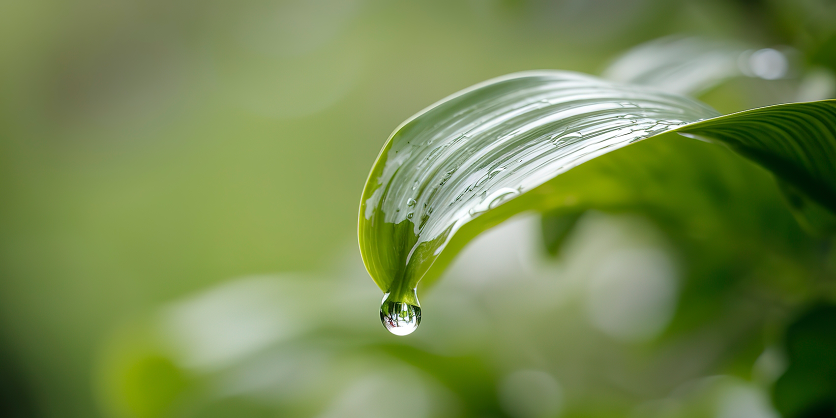 「2026-05-16」Morning dew drops sparkle on the grass tips.美图壁纸