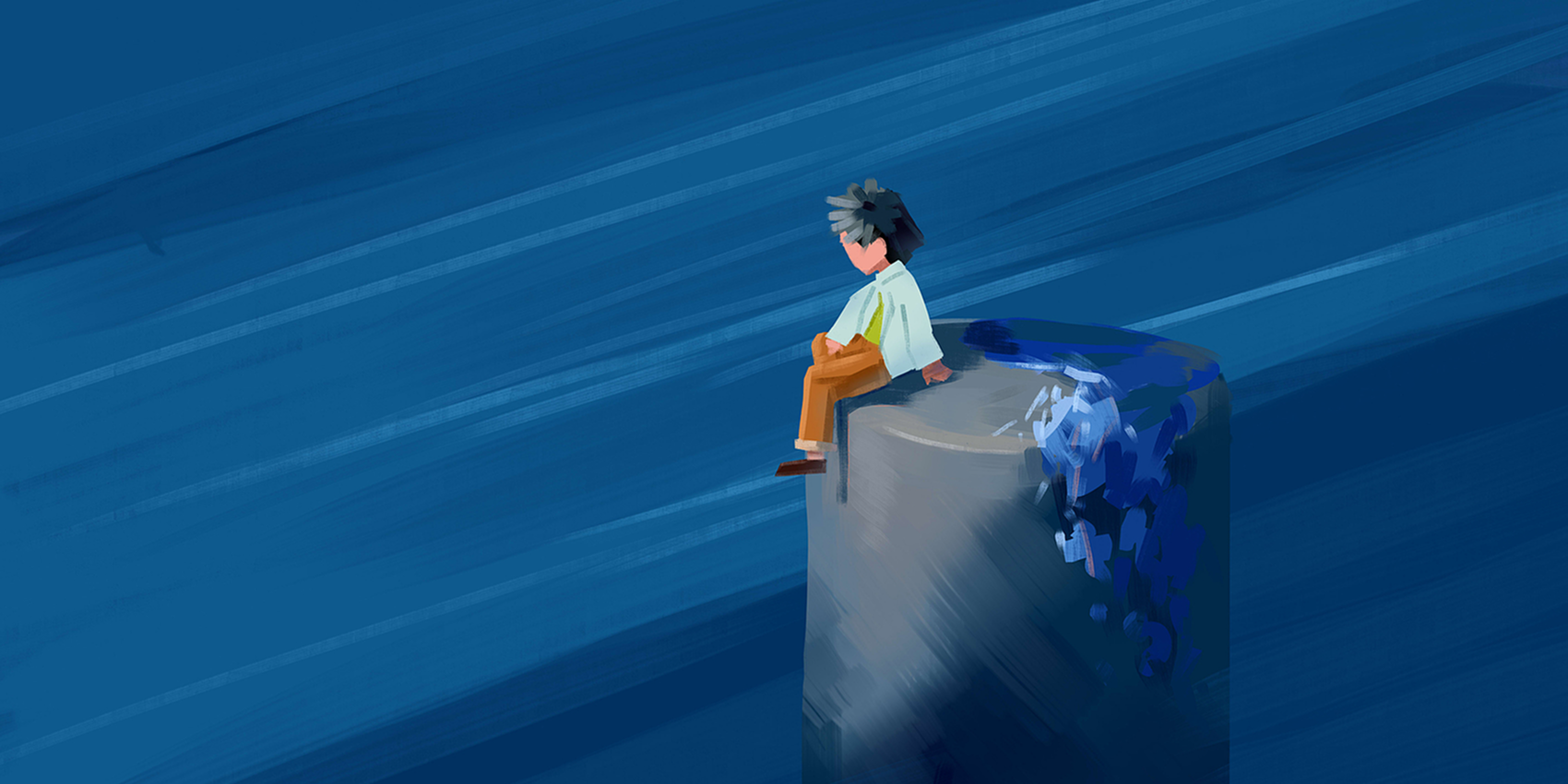 In solitude, I encounter the complete me