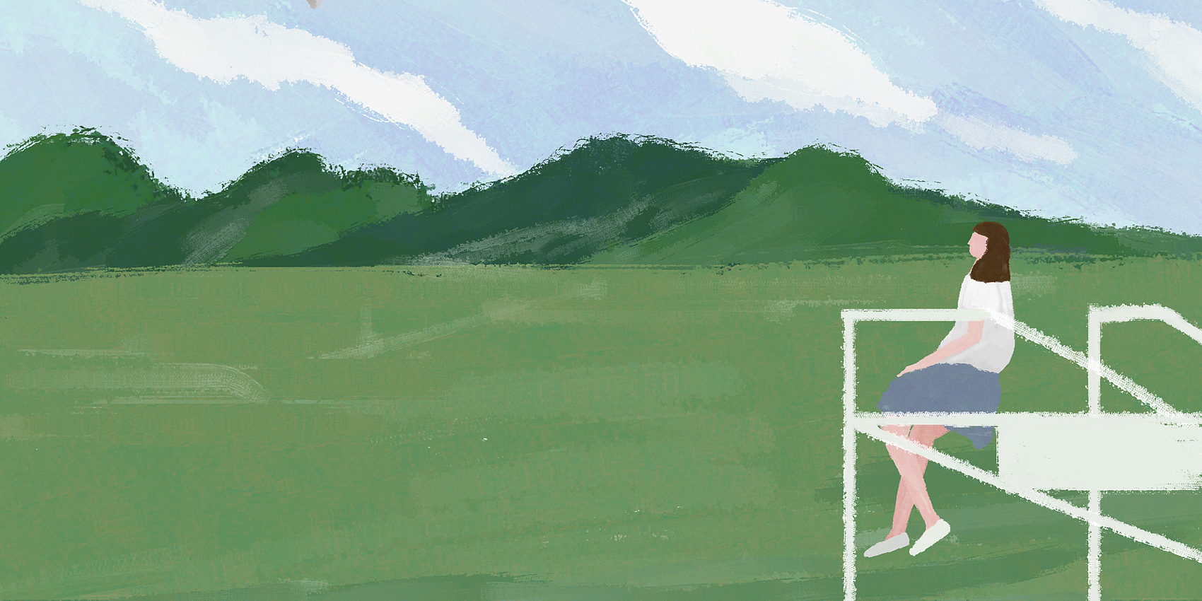 Growing up is a gentle act of self-rebellion